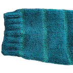 Strickset „Gestreifter Raglanpullover mit Rundkragen und Glitzer“