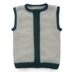 Strickset „Mohair-Pullunder mit Zopf“