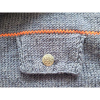 Strickset „Strickjacke im Denim-Look“