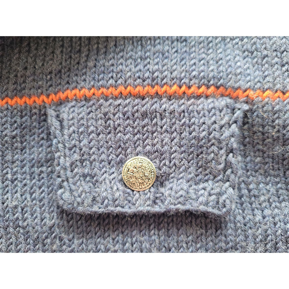 Strickset „Strickjacke im Denim-Look“