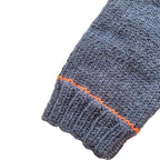 Strickset „Strickjacke im Denim-Look“