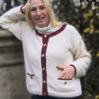 Strickset „Cardigan mit Mohair-Wolle“