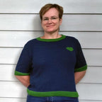 Strickset „Basic T-Shirt mit Logo"